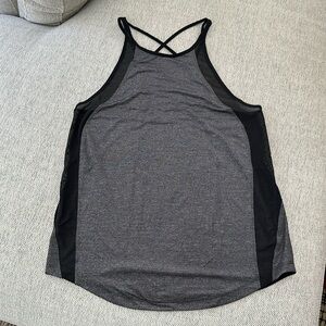 Lululemon gray razorback tank
